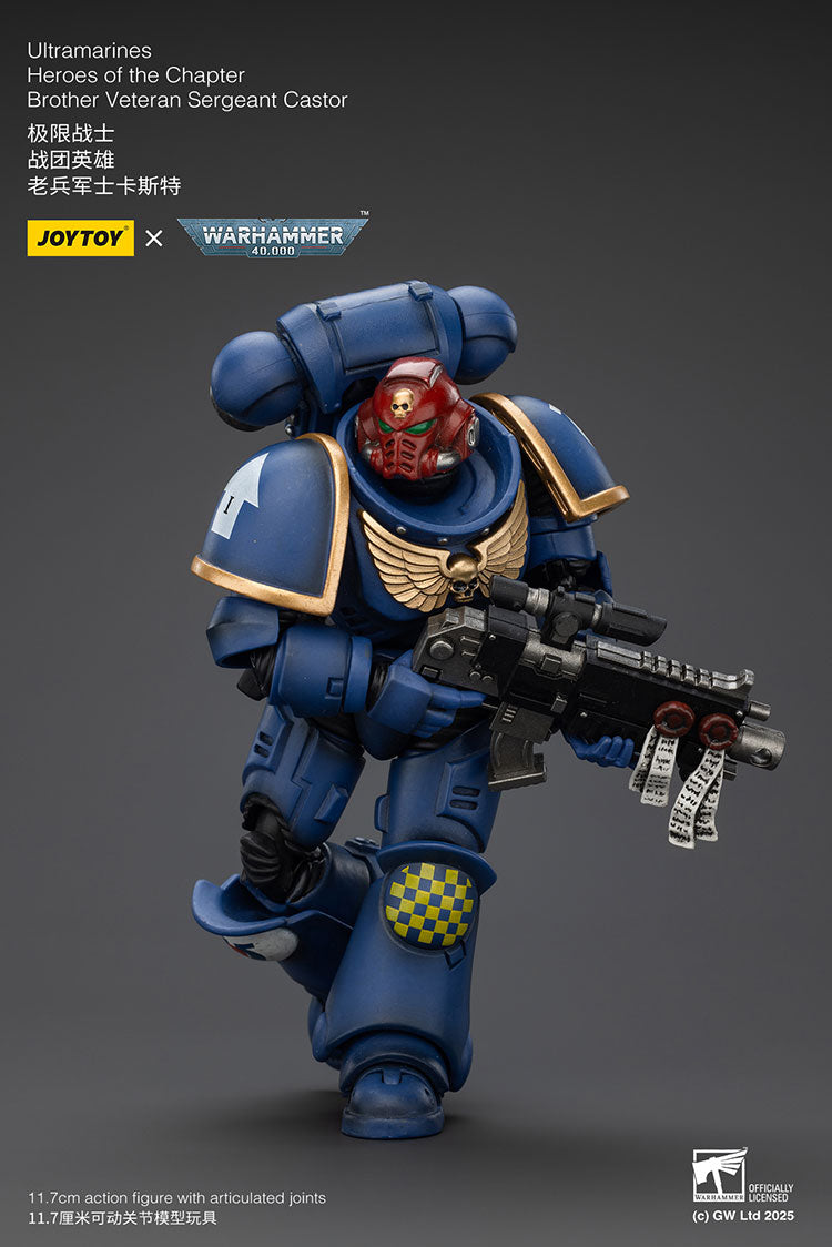 Ultramarines Heroes of the Chapter Brother Veteran Sergeant Castor