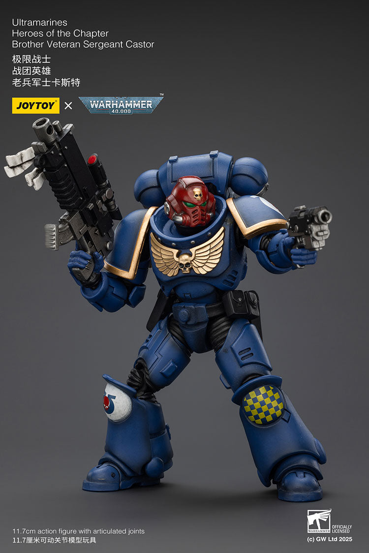 Ultramarines Heroes of the Chapter Brother Veteran Sergeant Castor