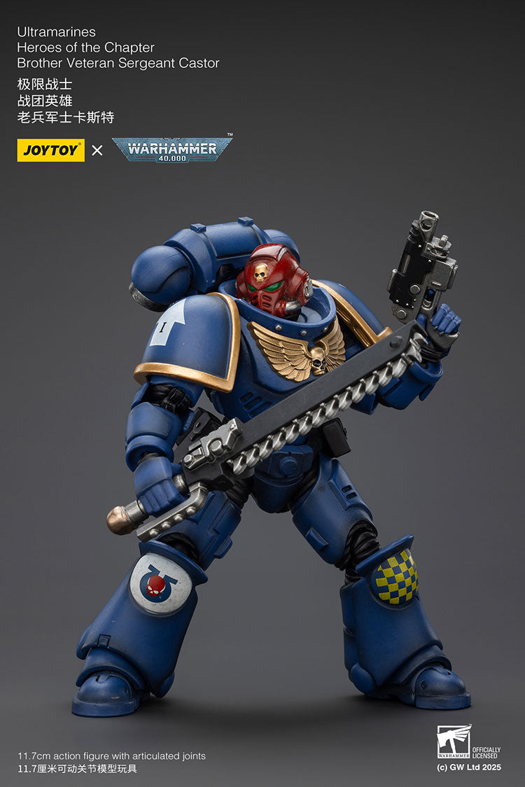 Ultramarines Heroes of the Chapter Brother Veteran Sergeant Castor