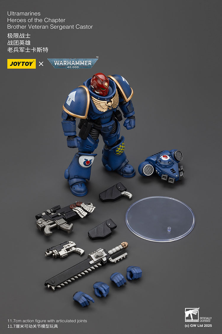 Ultramarines Heroes of the Chapter Brother Veteran Sergeant Castor