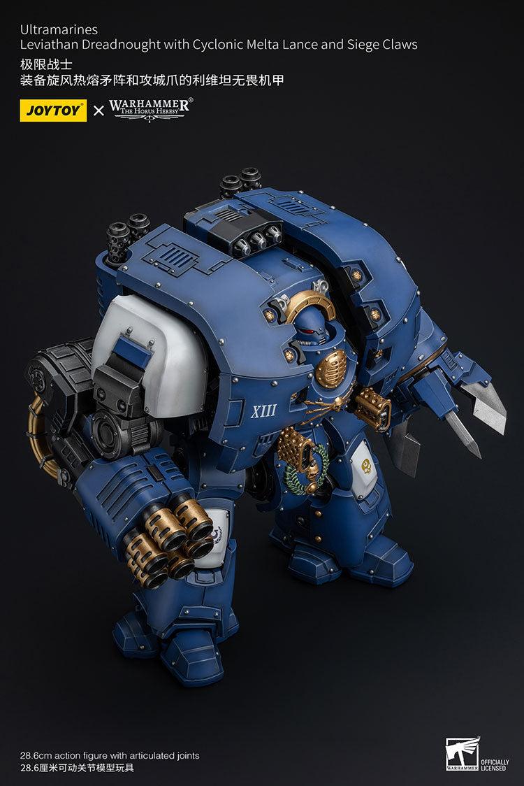 Ultramarines Leviathan Dreadnought with Cyclonic Melta Lance and Siege Claw
