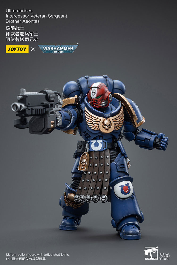 Ultramarines Intercessor Veteran Sergeant Brother Aeontas