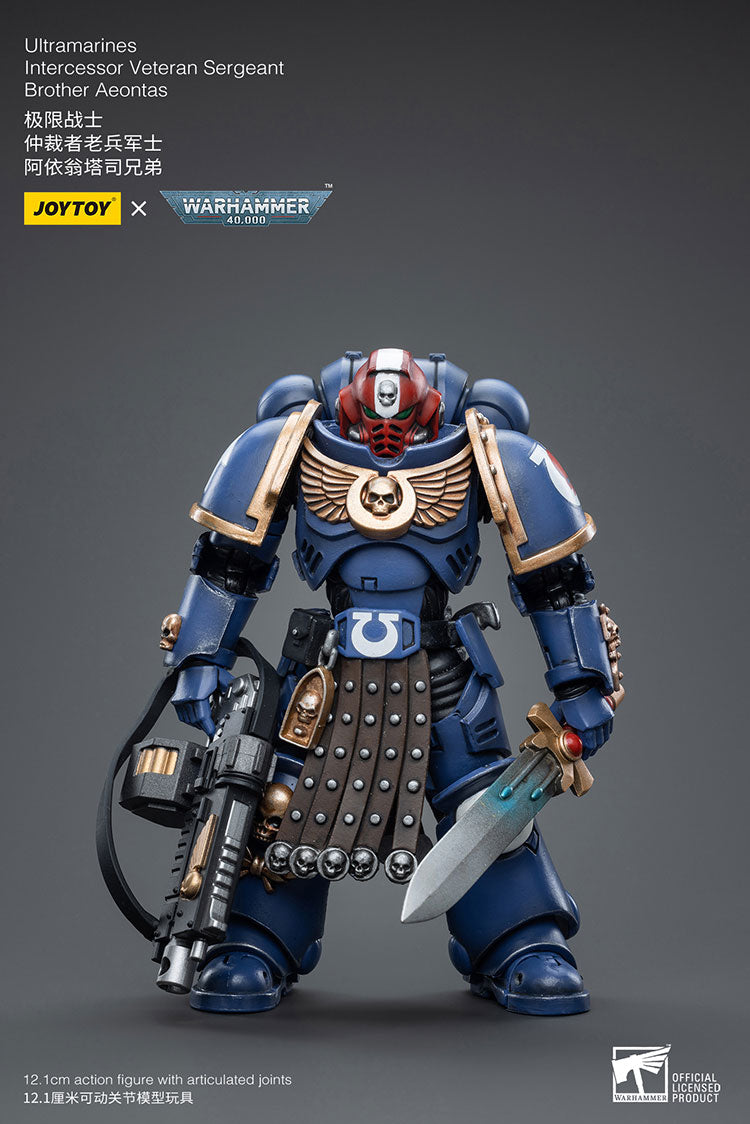 Ultramarines Intercessor Veteran Sergeant Brother Aeontas