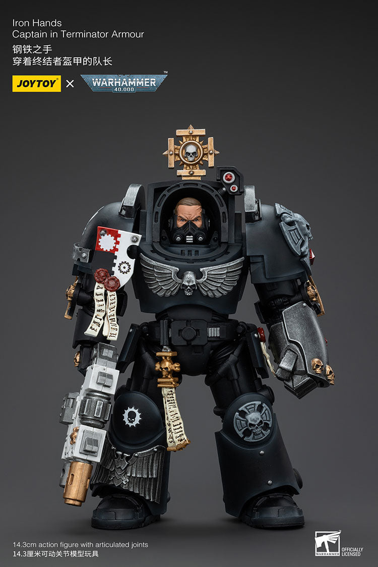 Iron Hands Captain in Terminator Armour