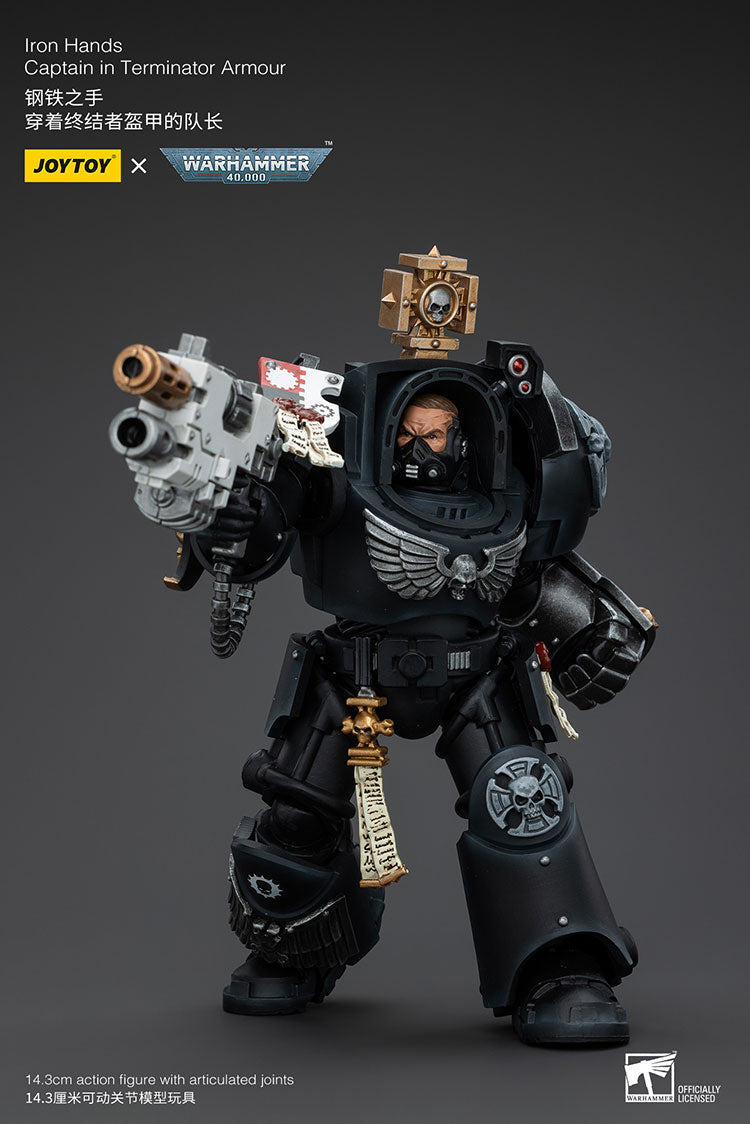 Iron Hands Captain in Terminator Armour