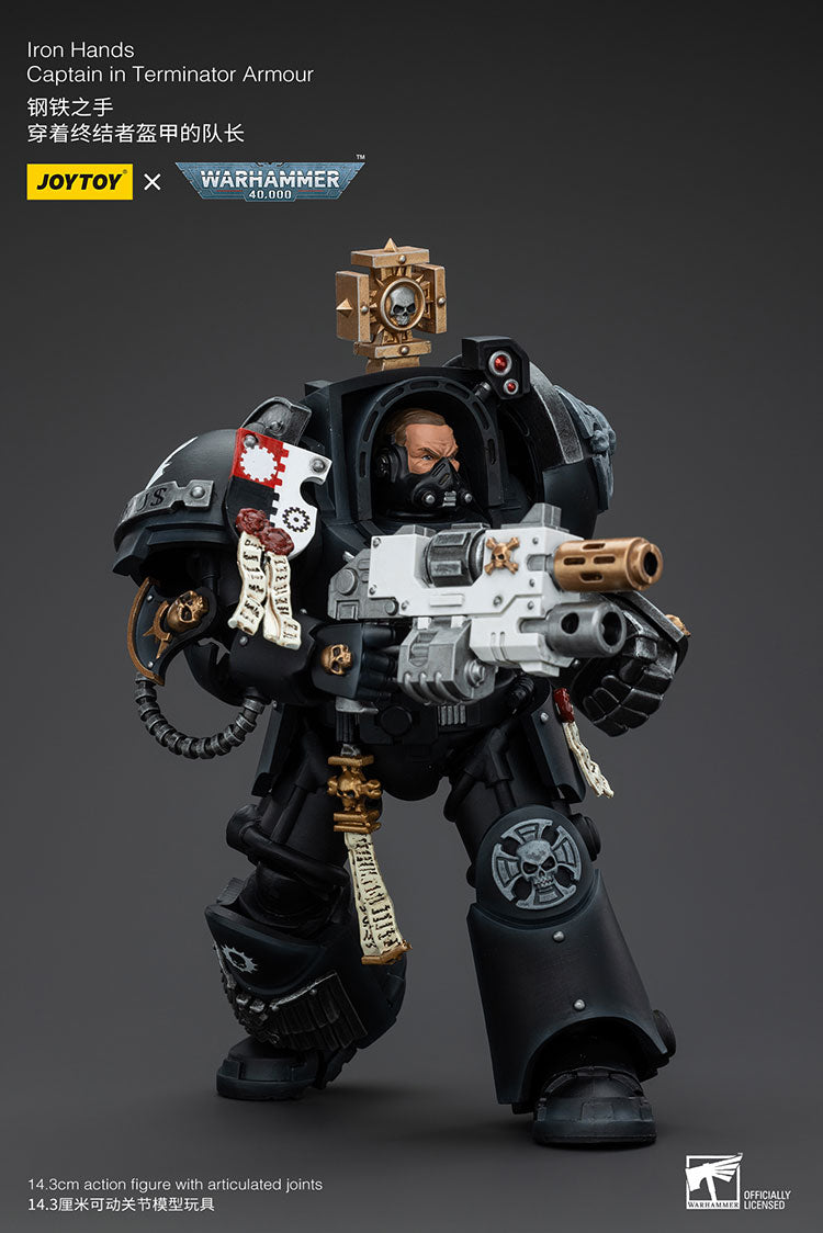 Iron Hands Captain in Terminator Armour