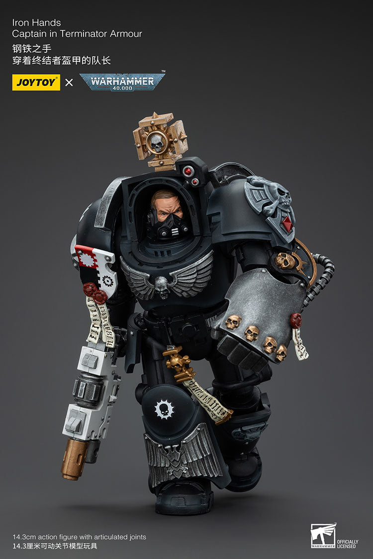 Iron Hands Captain in Terminator Armour