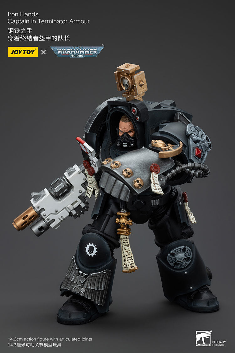 Iron Hands Captain in Terminator Armour