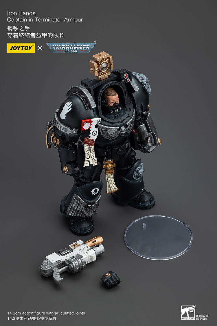 Iron Hands Captain in Terminator Armour