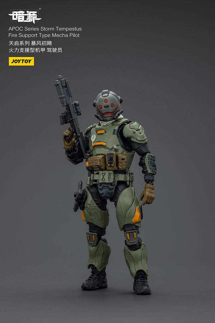 APOC Series Storm Tempestus Fire Support Type Mecha Pilot