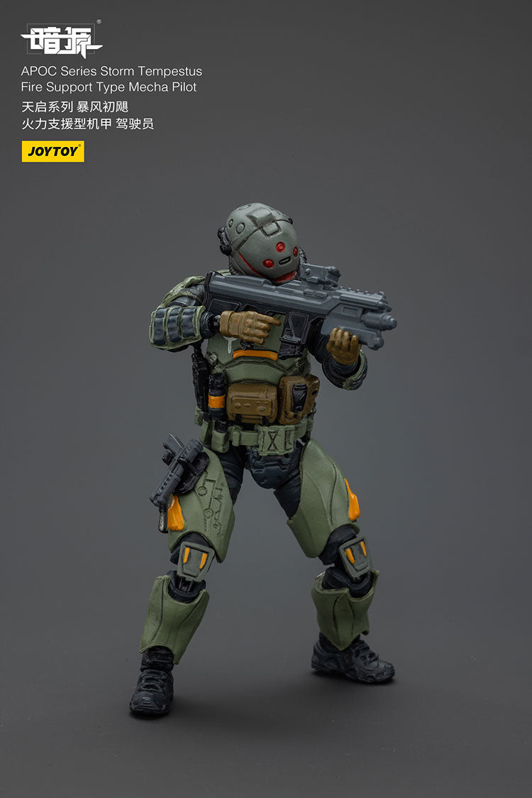 APOC Series Storm Tempestus Fire Support Type Mecha Pilot