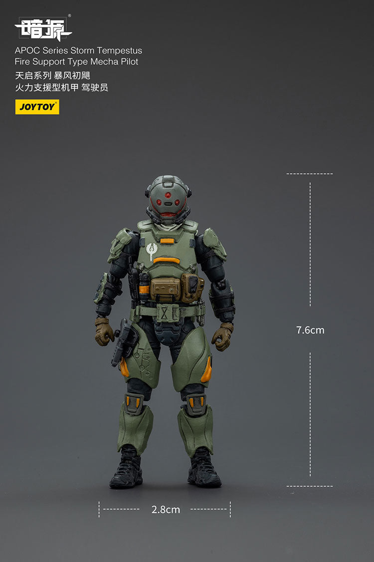 APOC Series Storm Tempestus Fire Support Type Mecha Pilot