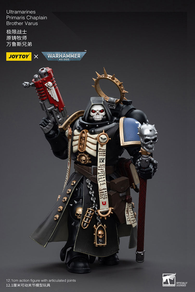 Ultramarines Primaris Chaplain Brother Varus