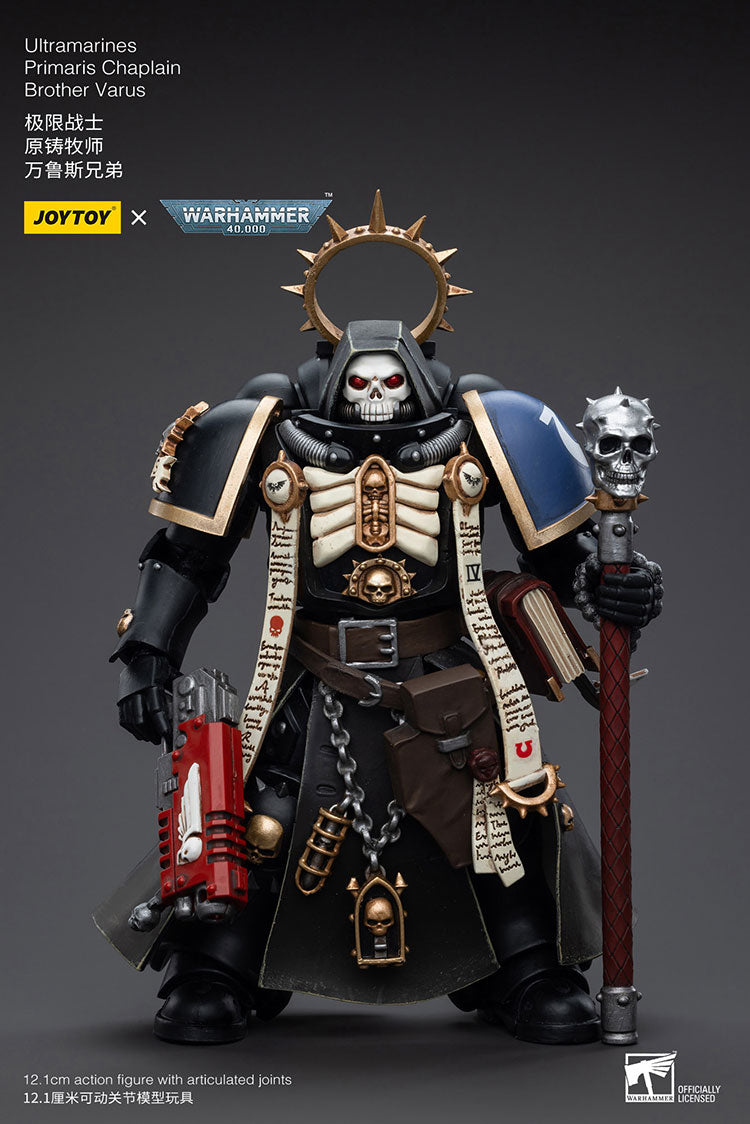 Ultramarines Primaris Chaplain Brother Varus