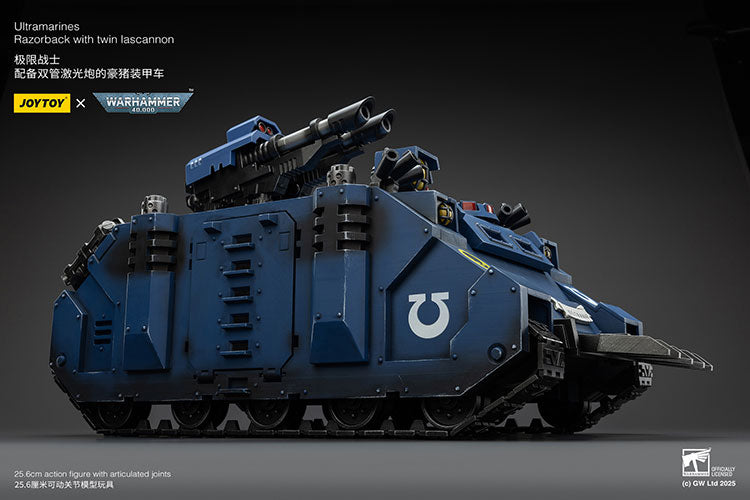 Ultramarines Razorback with twin lascannon