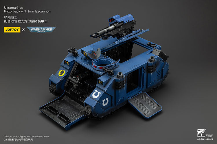 Ultramarines Razorback with twin lascannon