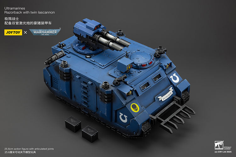Ultramarines Razorback with twin lascannon