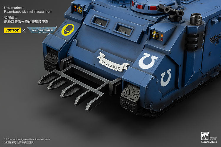 Ultramarines Razorback with twin lascannon