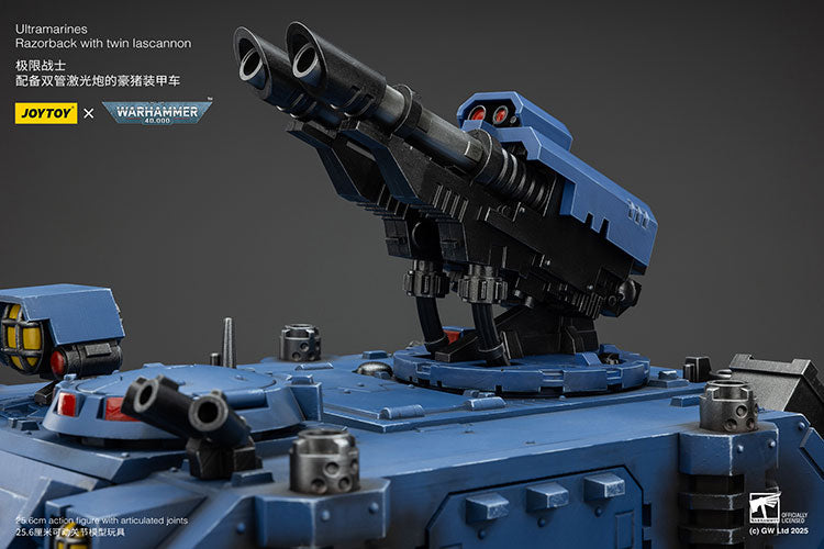 Ultramarines Razorback with twin lascannon