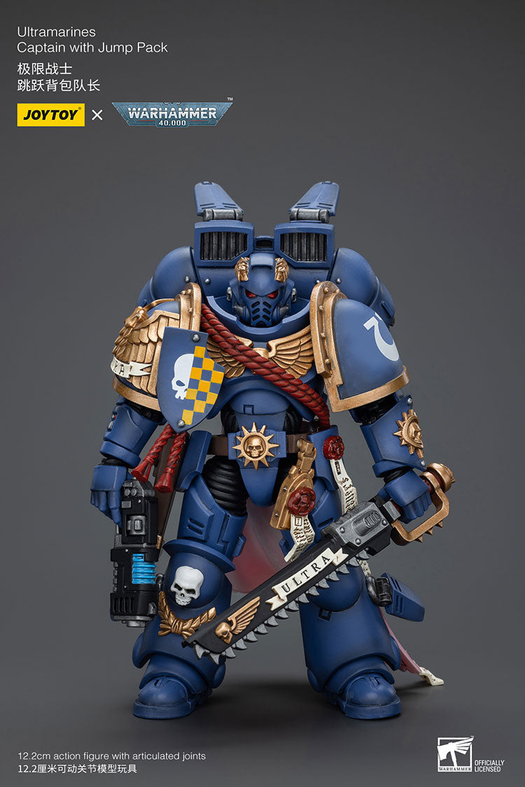 Ultramarines Captain with Jump Pack