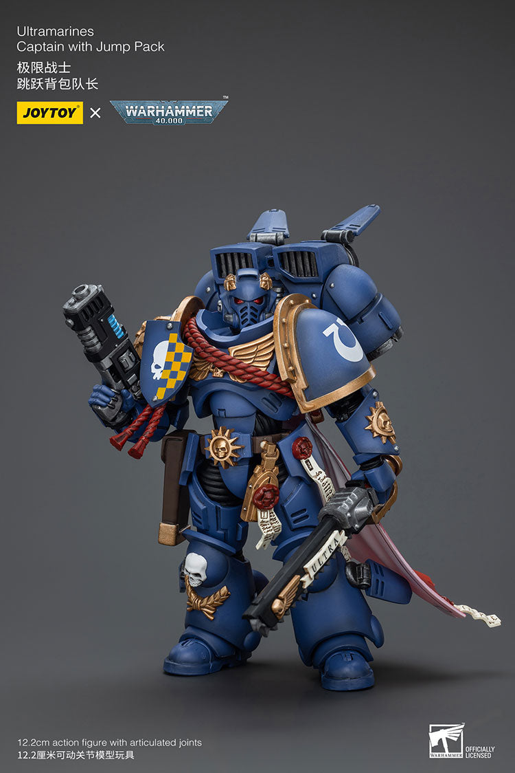 Ultramarines Captain with Jump Pack