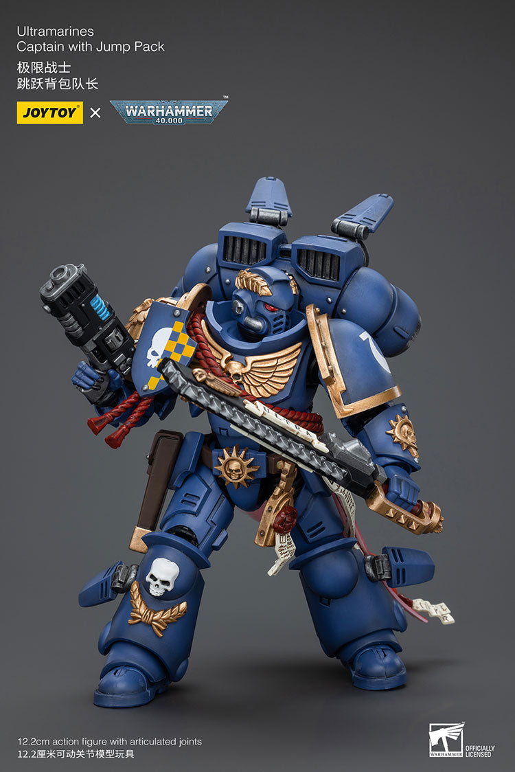 Ultramarines Captain with Jump Pack
