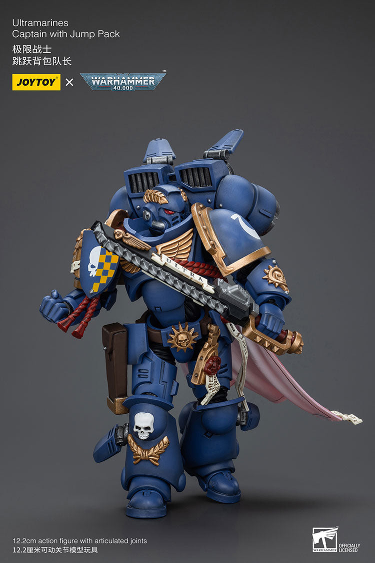 Ultramarines Captain with Jump Pack