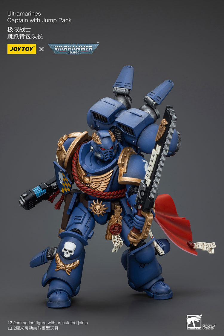 Ultramarines Captain with Jump Pack