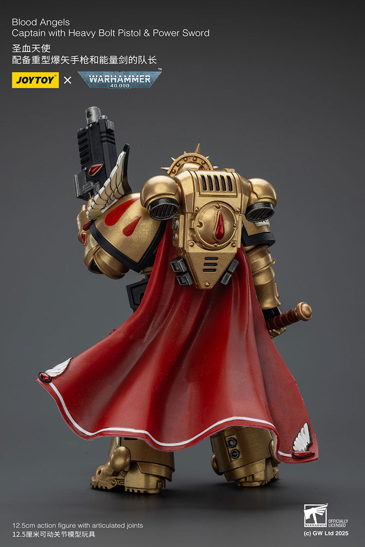 Blood Angels Captain with Heavy Bolt Pistol & Power Sword