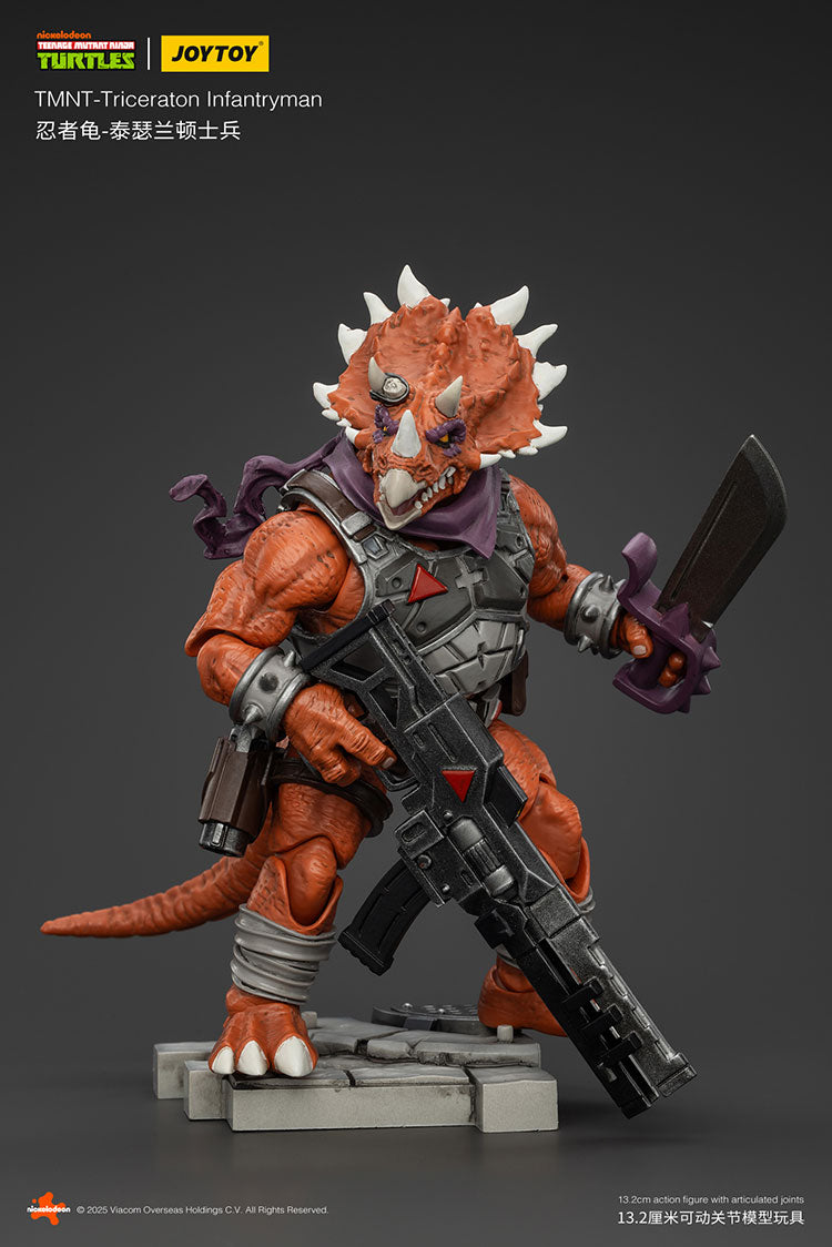 TMNT Captain Zorax & Adjutant Zork & Triceraton Infantryman