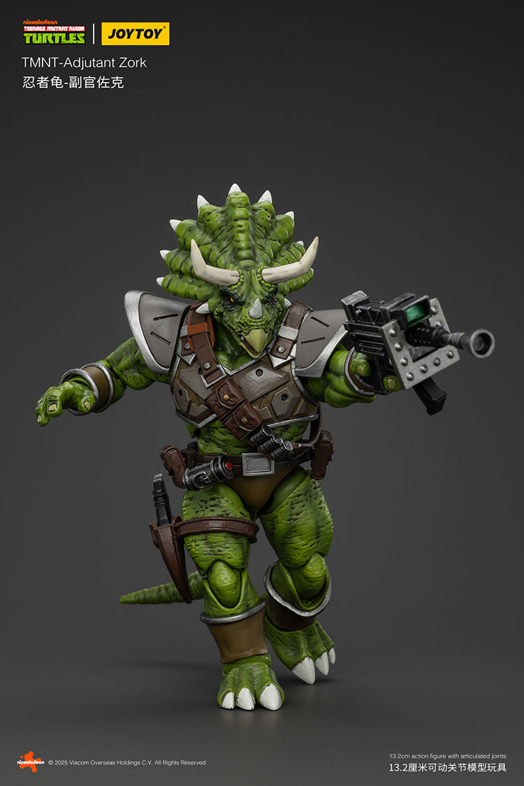 TMNT Captain Zorax & Adjutant Zork & Triceraton Infantryman