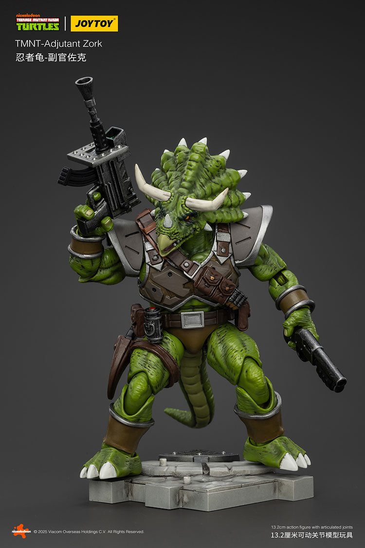 TMNT Captain Zorax & Adjutant Zork & Triceraton Infantryman