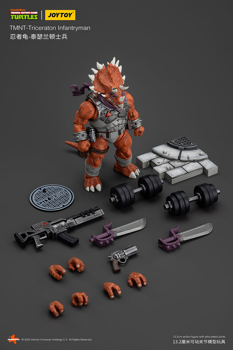 TMNT Captain Zorax & Adjutant Zork & Triceraton Infantryman