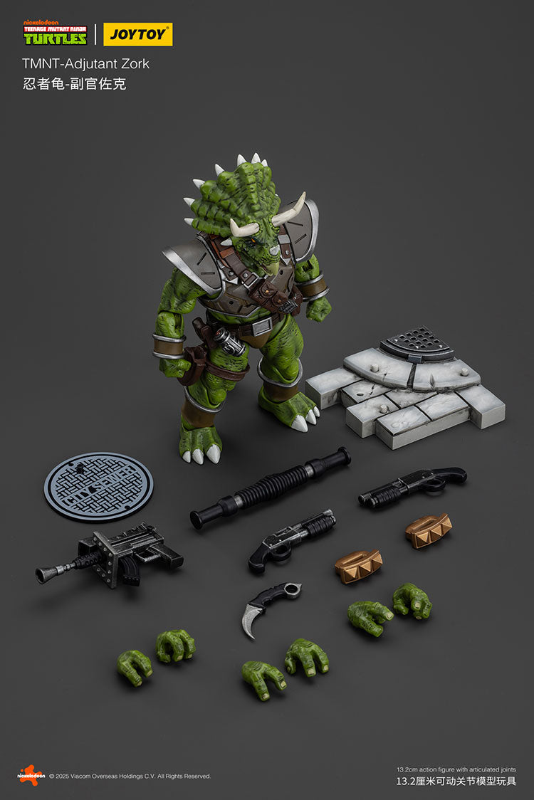 TMNT Captain Zorax & Adjutant Zork & Triceraton Infantryman