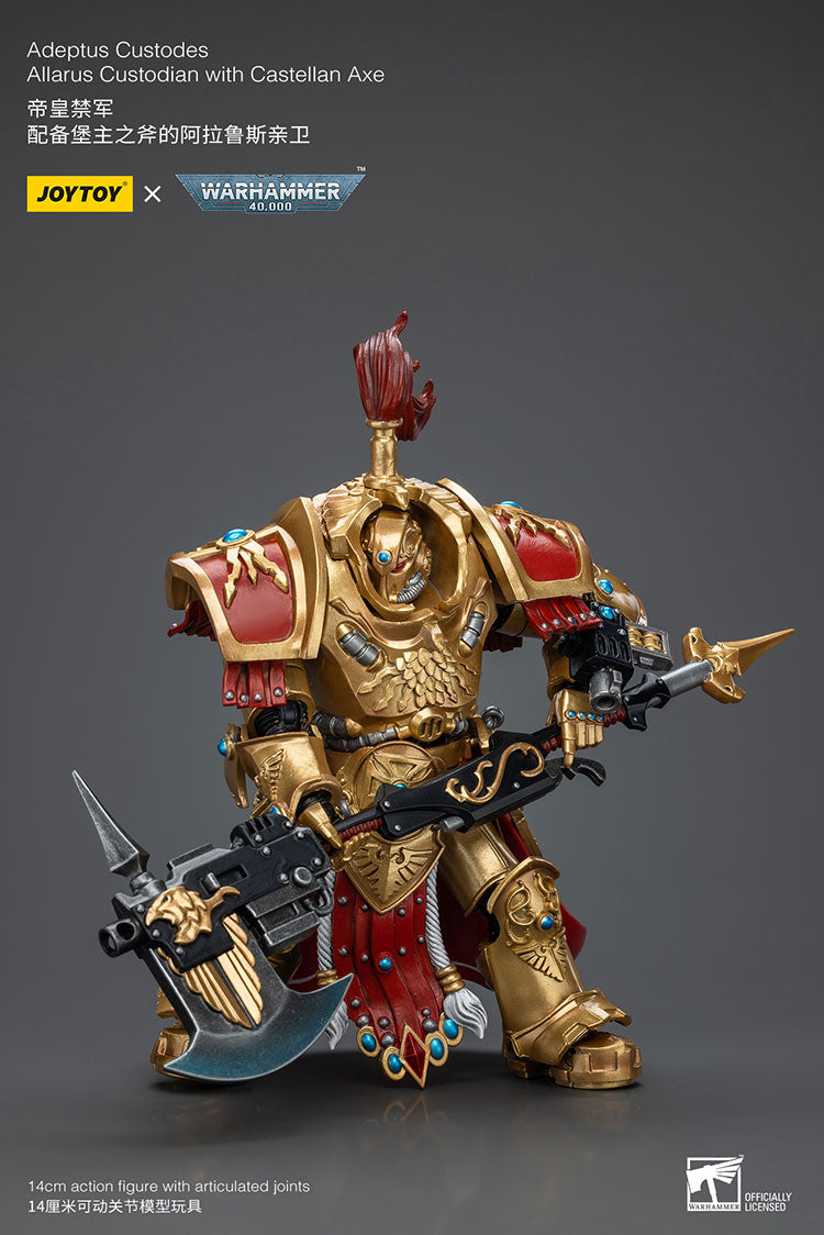 Adeptus Custodes Allarus Custodian with Castellan Axe