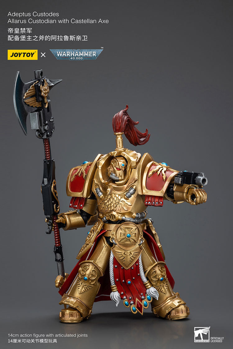 Adeptus Custodes Allarus Custodian with Castellan Axe
