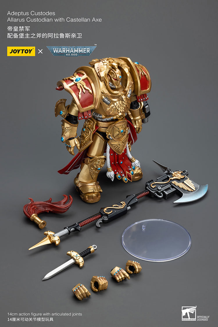 Adeptus Custodes Allarus Custodian with Castellan Axe