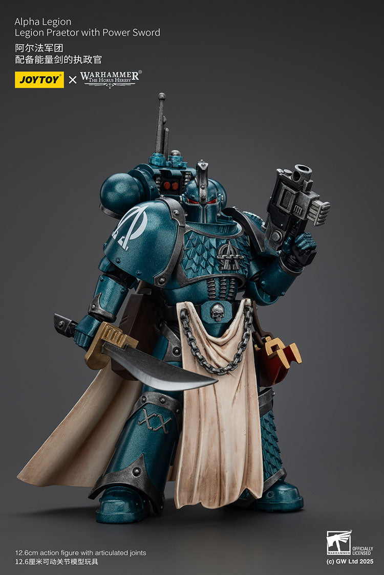 Alpha Legion Legion Praetor with Power Sword