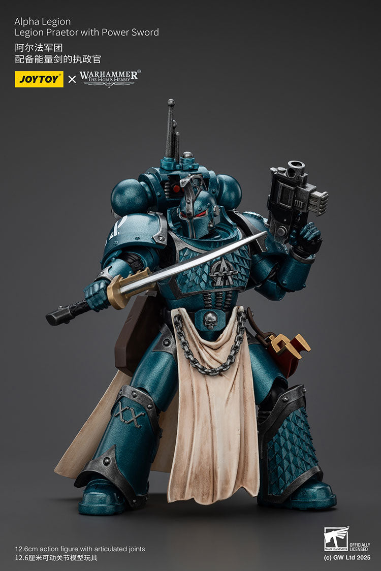 Alpha Legion Legion Praetor with Power Sword