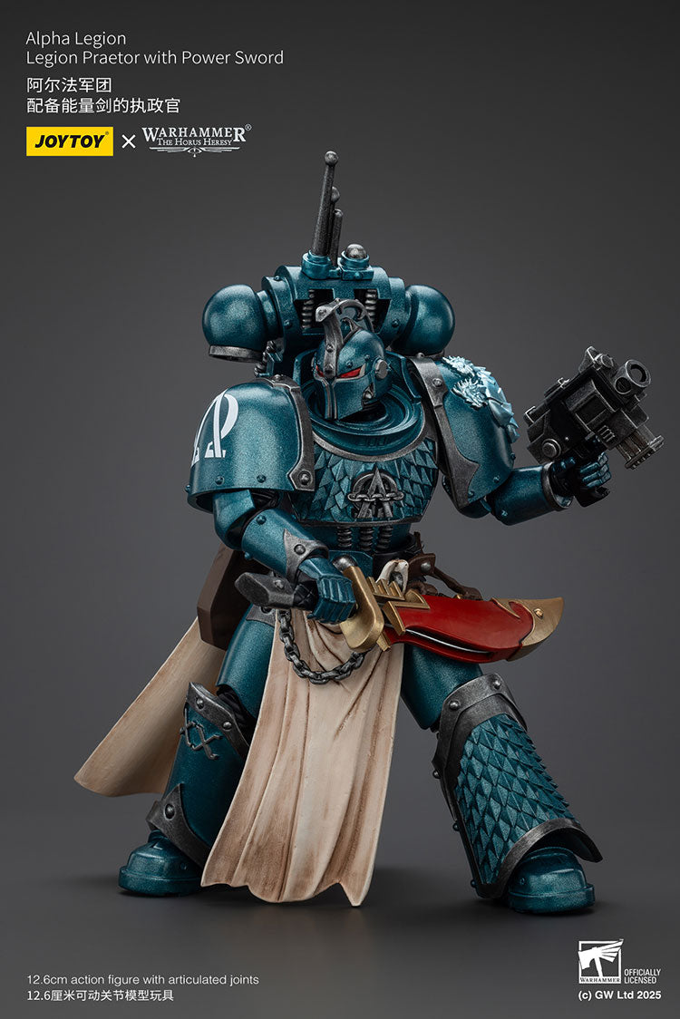 Alpha Legion Legion Praetor with Power Sword