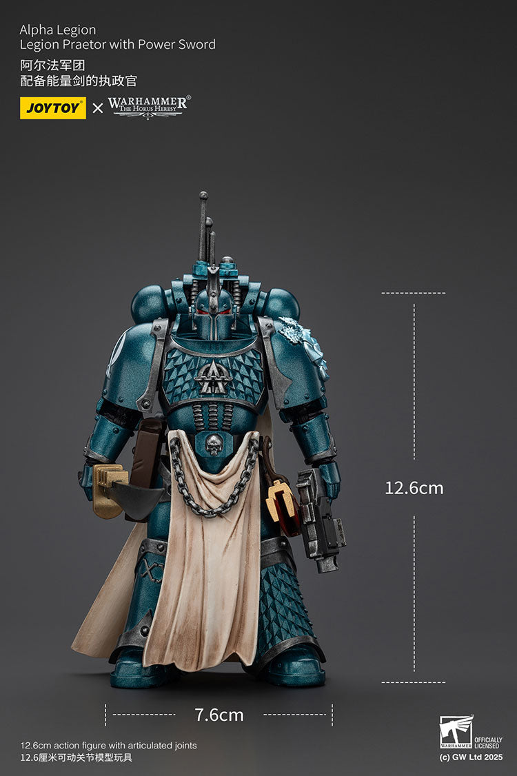 Alpha Legion Legion Praetor with Power Sword