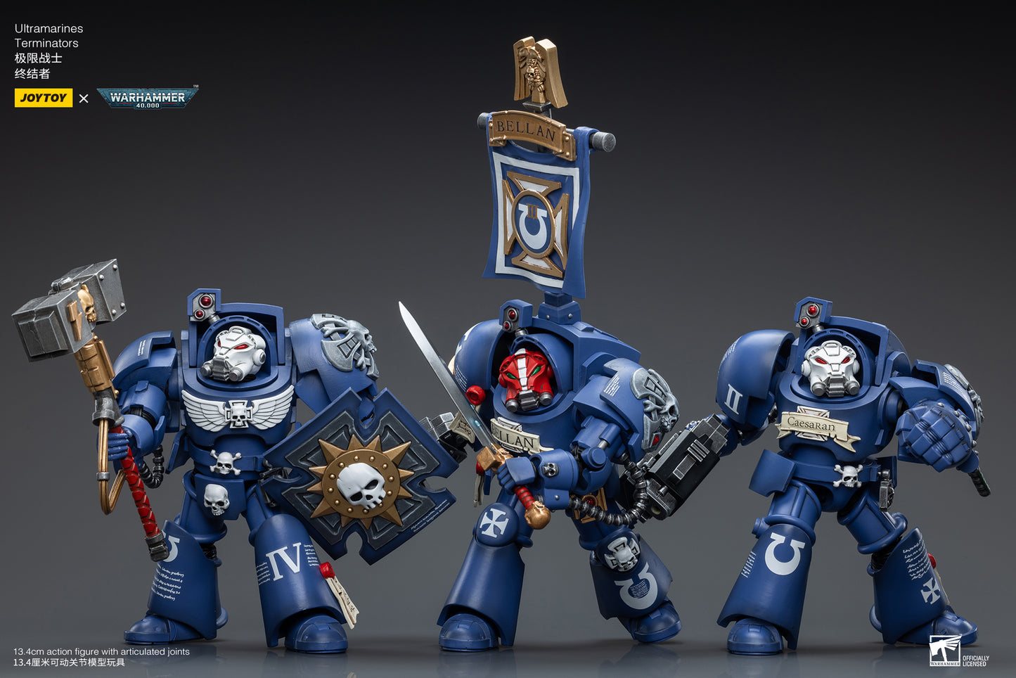 JOYTOY x Warhammer Terminators de los Ultramarines
