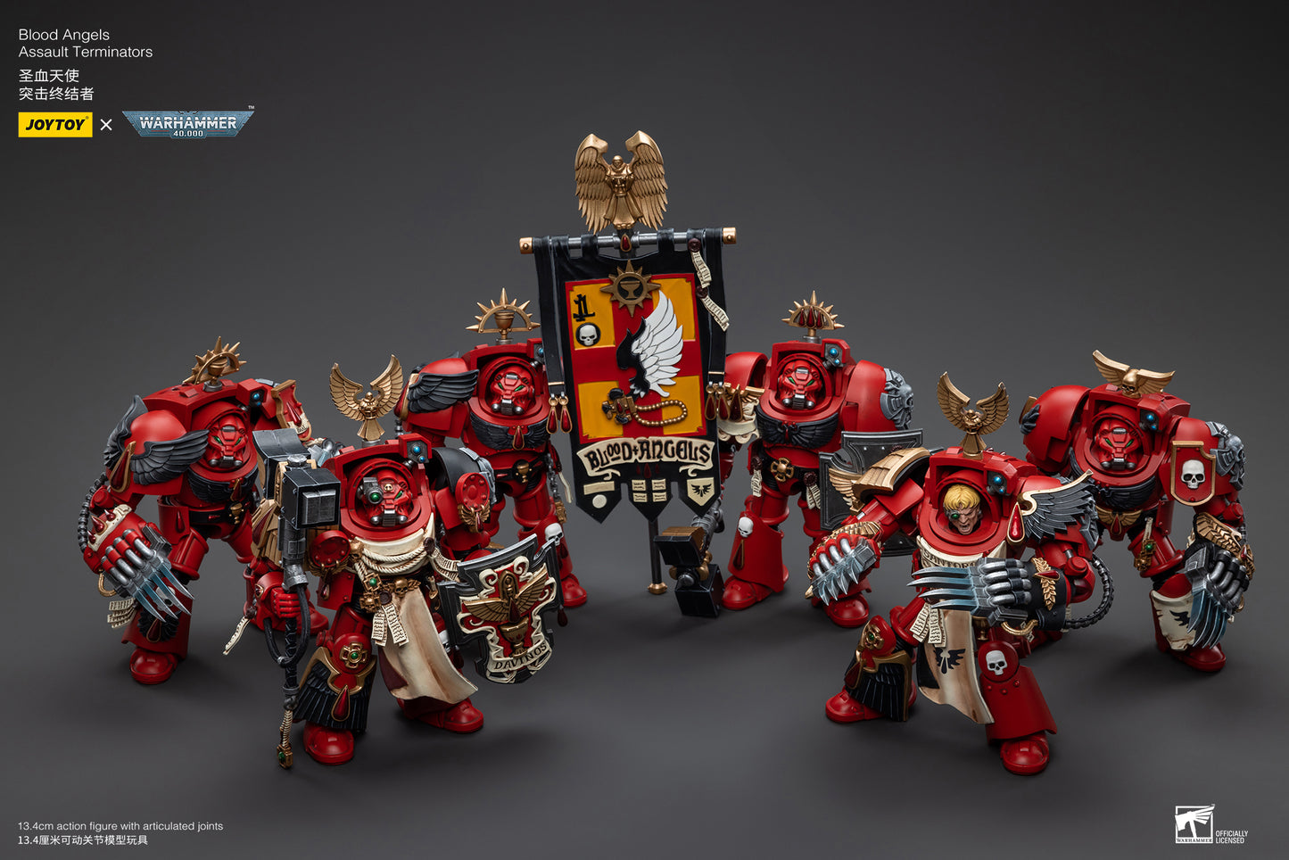 JOYTOY x WARHAMMER Blood Angels Assault Terminators