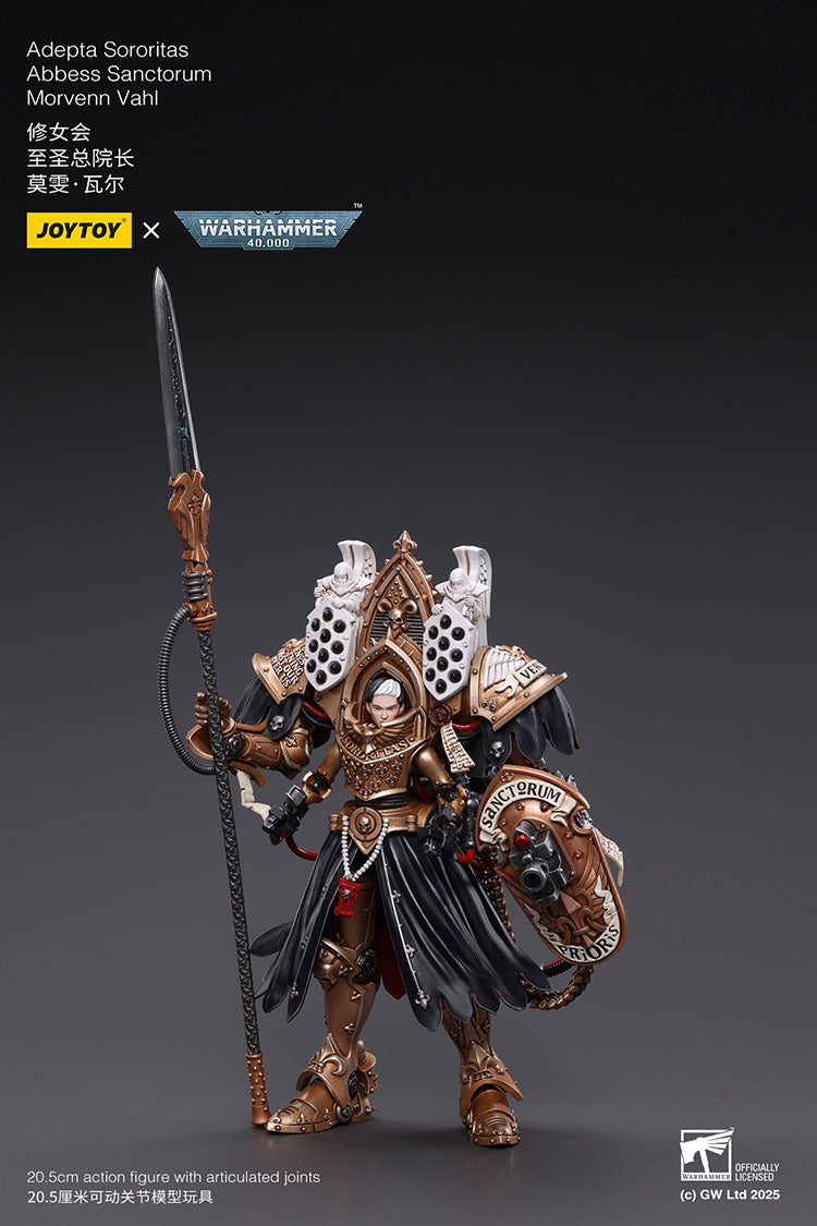 Adepta Sororitas Abbess Sanctorum Morvenn Vahl
