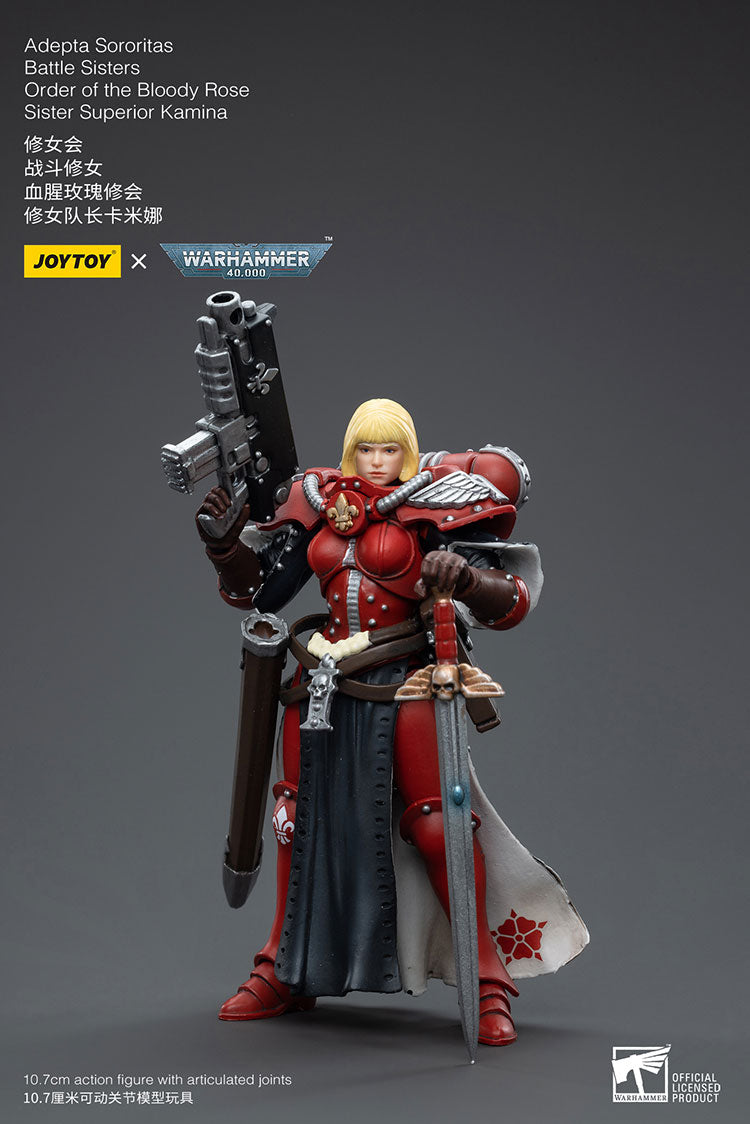 Adepta Sororitas Battle Sisters Order of the Bloody Rose Sister Superior Kamina