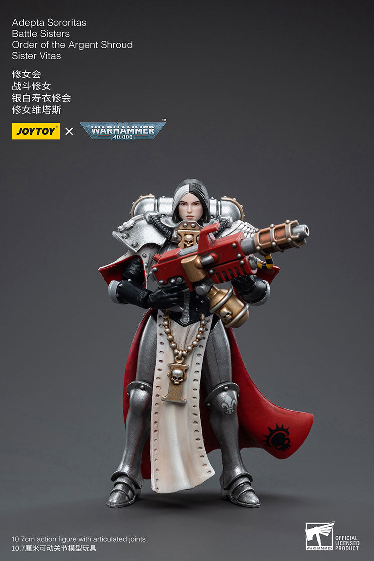 Adepta Sororitas Battle Sisters Order of the Argent Shroud Sister Vitas