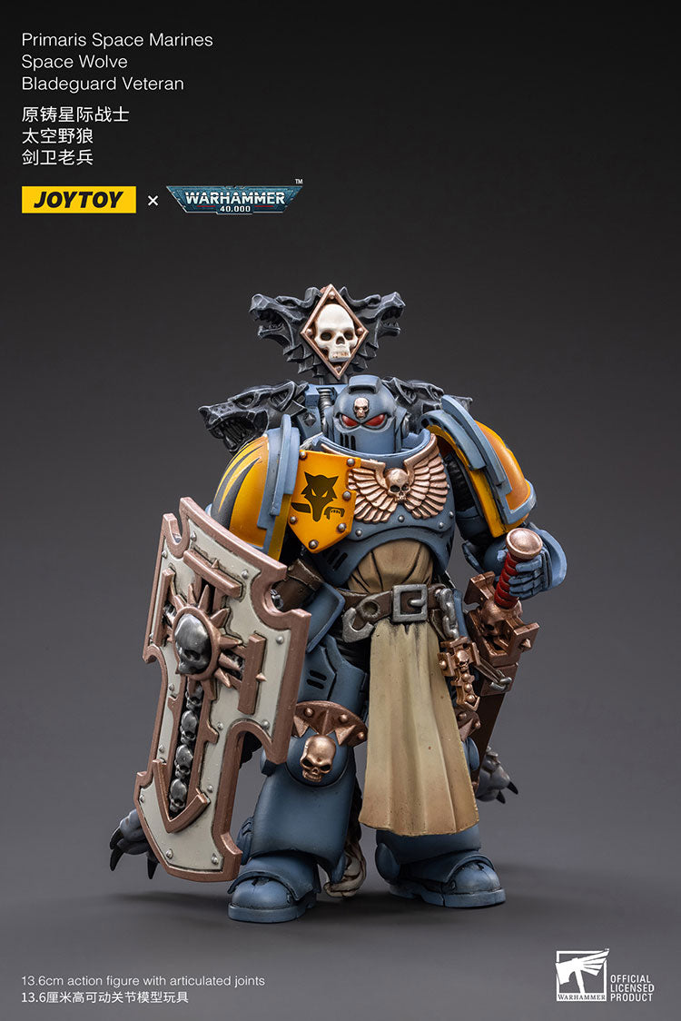 Pmaris Space Marines Space Wolve Bladeguard Veteran