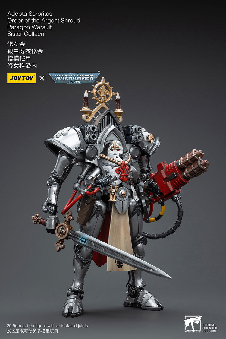 Adepta Sororitas Order of the Argent Shroud Paragon Warsuit Sister Collaen