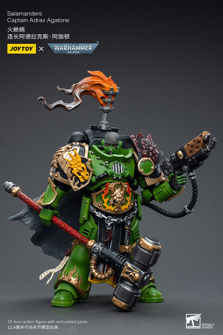 Salamanders Captain Adrax Agatone
