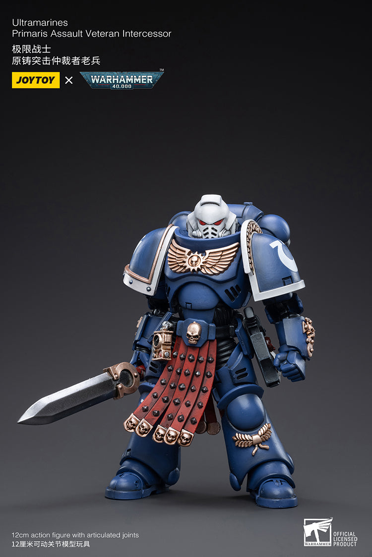 Ultramarines Primaris Assault Veteran Intercessor